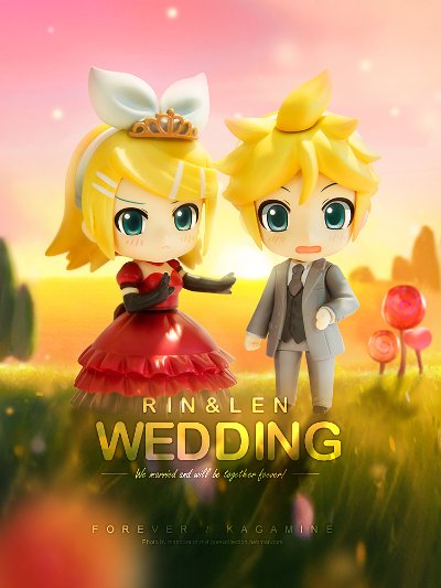 粘土人 #040 初音未来 镜音铃