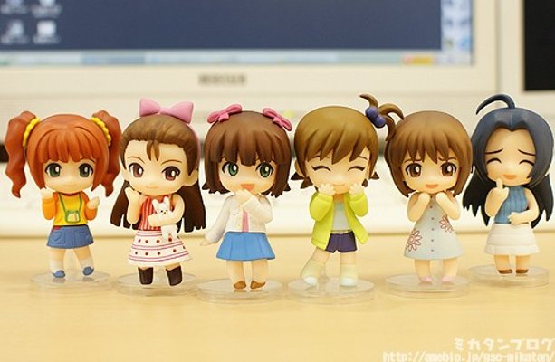 迷你黏土人 偶像大师 水瀬伊织 