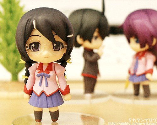 迷你黏土人 化物语 战场原黑仪 