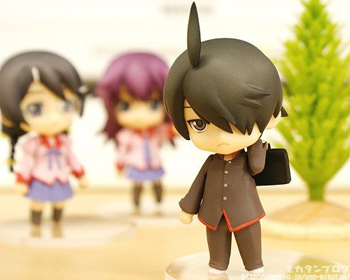 迷你黏土人 化物语 战场原黑仪 