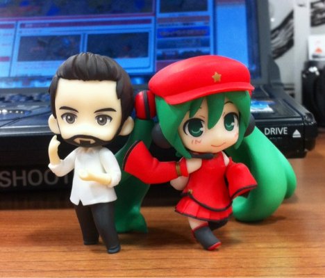 迷你黏土人 ハツネ・ミク・オーケストラ&VOCALOID 初音未来 