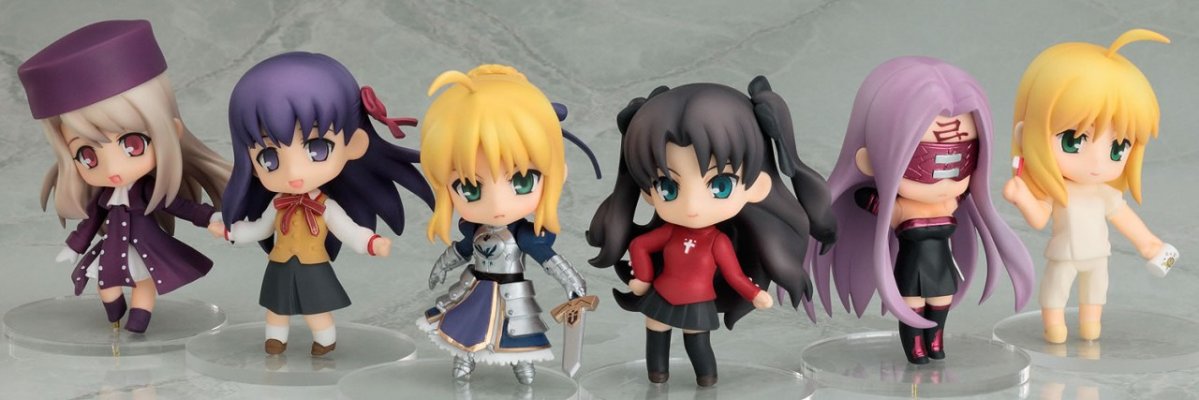 黏土人 ぷち Fate/Stay Night SABER Excalibur 