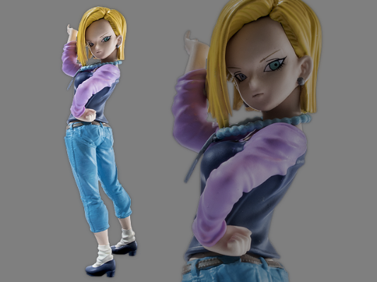 BANPRESTO手办斗兽场 造形天下一武道会 6 Vol.1 龙珠超 人造人18号