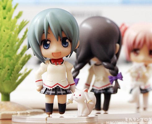 迷你黏土人 魔法少女小圆 晓美焰 