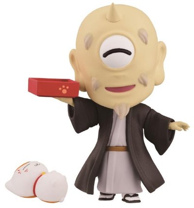 ちびきゅんｷｬﾗ 一番赏 夏目友人帐トリビュートギャラリー～えんむすび物语～ 夏目友人帐 单眼中级妖怪&斑 （猫咪老师） 