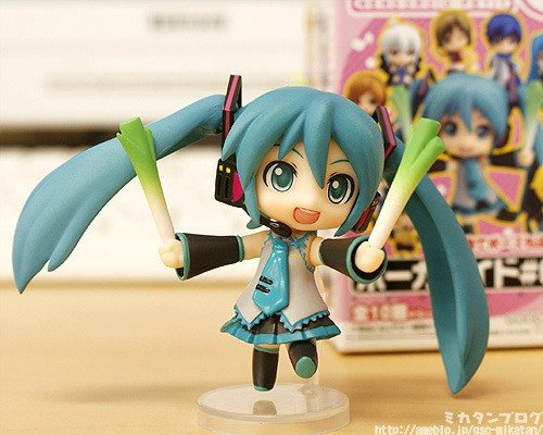 迷你黏土人 VOCALOID 初音未来 