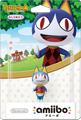 amiibo 动物之森系列 动物之森 陌生的猫