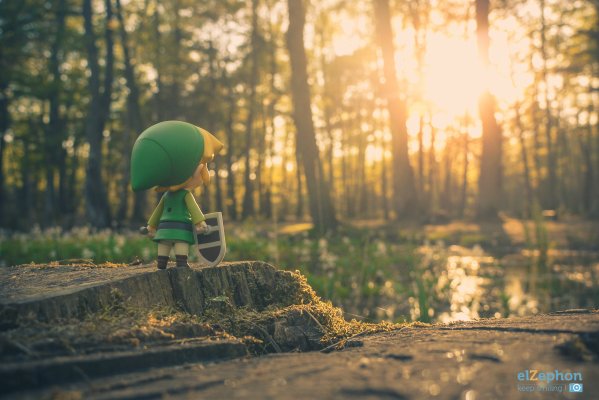 粘土人 #413 林克 风之杖