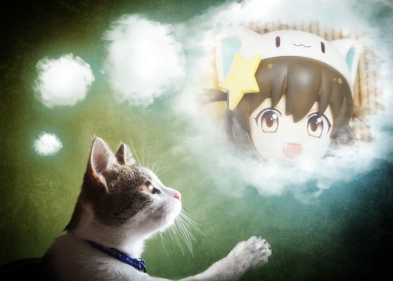 粘土人#576 干支魂 喵碳