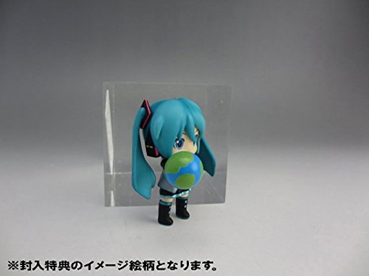 迷你黏土人 初音未来 and Future Stars Project mirai MIKU打油 こんぷり～と Ver. 