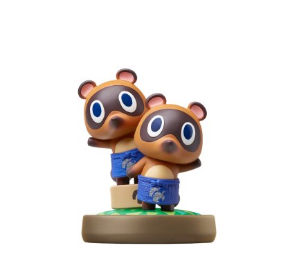 amiibo 动物之森系列 动物之森 豆狸&粒狸