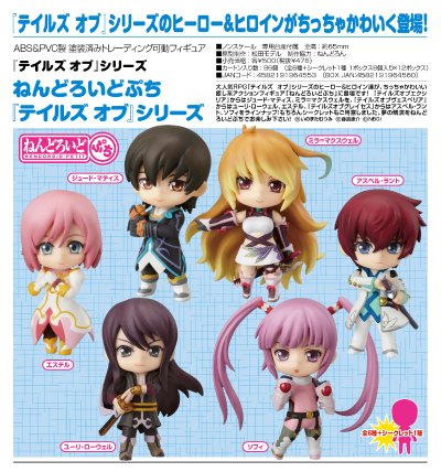 迷你黏土人 Tales オブ ヴェスペリア エステ离婕・シデス・ヒュラッセイン 