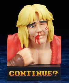 STREET FIGHTER II トレーディングフィギュア 负け颜コレクション Vol.1 街霸Ⅱ 肯・马斯特斯 