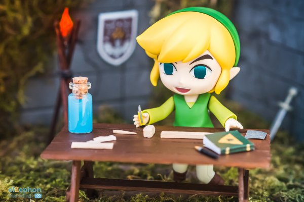 粘土人 #413 林克 风之杖