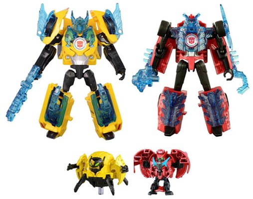 变形金刚 冒险 TAV44 バンブルビー＆SIDEスワイプ シュプリームアーマーSET(仮称)
