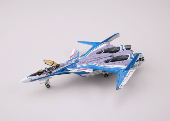 超时空要塞モデラーズ×技MIX 超时空要塞Δ 技MCR10 1/144 VF-31J 齐格フリード ハヤテ机 ファイターモード
