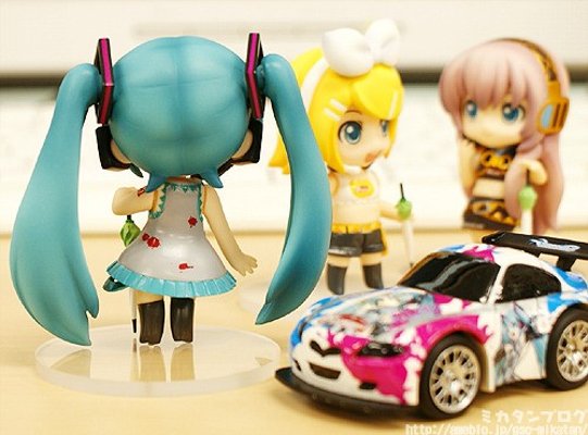 黏土人 ぷち GOOD SMILE Racing&VOCALOID 初音未来 RQ Ver. 