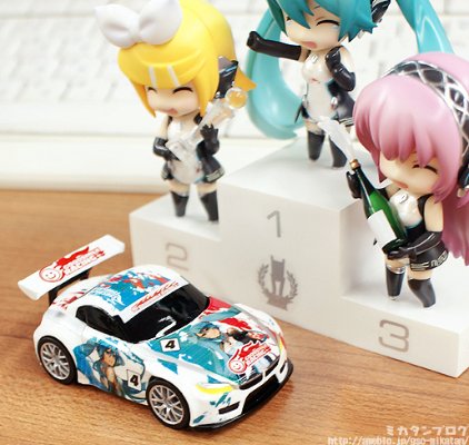 迷你黏土人 GOOD SMILE Racing&VOCALOID 巡音LUKA Racing 2011
