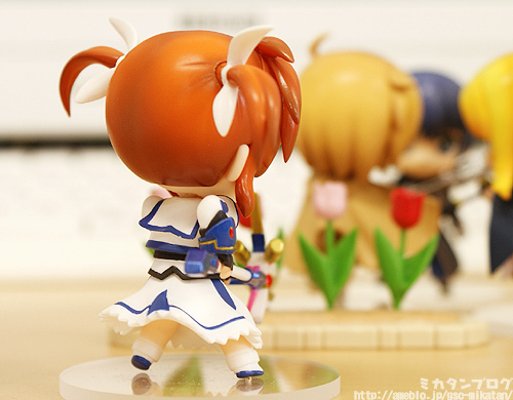 迷你黏土人 魔法少女奈叶MOVIE 1st 高町奈叶 Barrier Jacket 