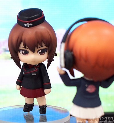 迷你黏土人 少女与战车 	西住真穗