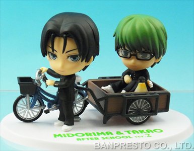 ちびきゅんｷｬﾗ 一番赏 黑子的篮球 ~ 放课后 Ver.2~ 一番赏 黑子的篮球 ~ 放课后 ver.2~ ちびきゅんｷｬﾗ 黑子的篮球 绿间 真太郎&高尾 和成 