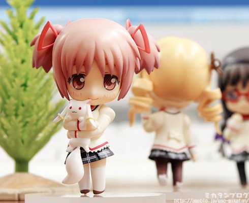 迷你黏土人 魔法少女小圆 巴麻美 