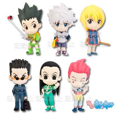 ちびきゅんｷｬﾗ 一番赏 猎人×猎人 猎人×猎人 伊耳谜・揍敌客 