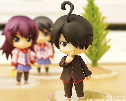 迷你黏土人 化物语 战场原黑仪 