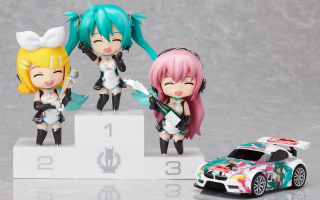 迷你黏土人 GOOD SMILE Racing&VOCALOID 镜音リン Racing 2011 