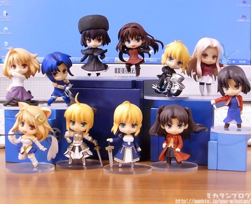 迷你黏土人 Fate/Stay Night 远坂凛 
