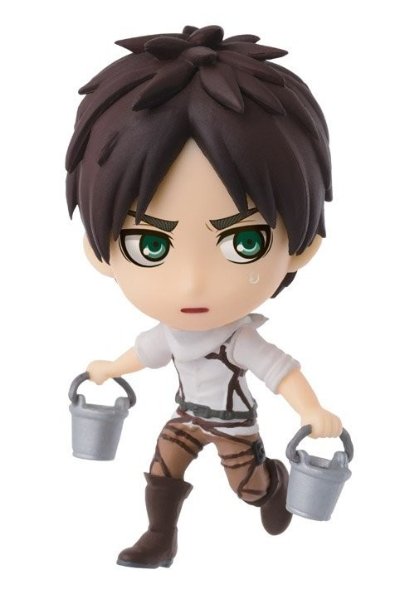 ちびきゅんｷｬﾗ 一番赏 进击的巨人～飞べ!调査兵団!!～ 进击的巨人 艾连・叶卡 Cleaning ver. 