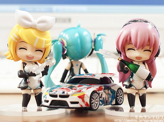 迷你黏土人 GOOD SMILE Racing&VOCALOID 初音未来 Racing 2011