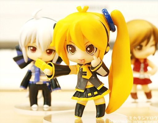 迷你黏土人 VOCALOID MEIKO 