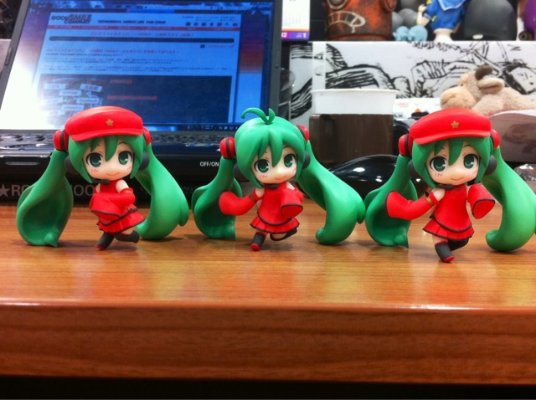 迷你黏土人 ハツネ・ミク・オーケストラ&VOCALOID 初音未来 