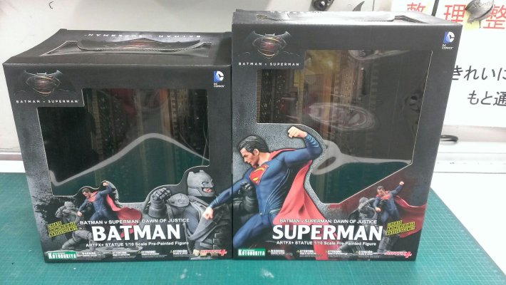 ARTFX+ 蝙蝠侠 vs スーパーマン ジャスティスの诞生 蝙蝠侠 