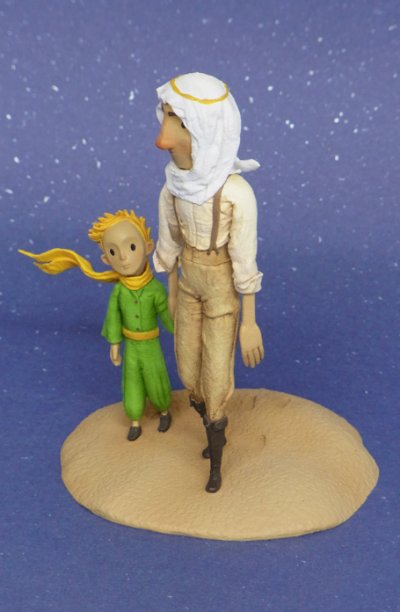 星の王子さま 飞行士&星の王子さま 