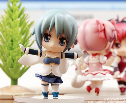 迷你黏土人 魔法少女小圆 佐仓杏子 