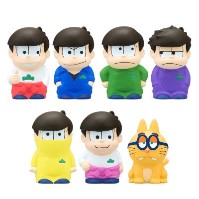 Bandai 食玩 糖糖トイ ｿﾌﾋﾞｺﾚｸｼｮﾝ おそ松さん ソフビ 手办 おそ松さん エスパーニャンコ 