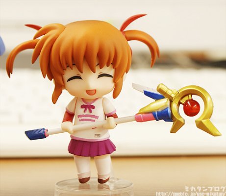 迷你黏土人 魔法少女奈叶MOVIE 1st 高町奈叶 Casual Clothes 