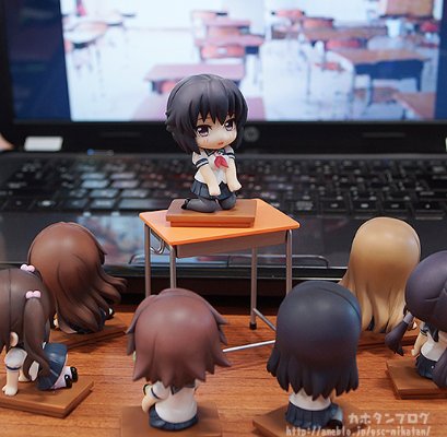 迷你黏土人 フォトカノ 柚木梨奈 