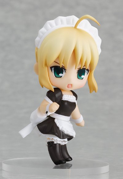 迷你黏土人 フェイト／ホロウアタラクシア SABER Maid ver. 