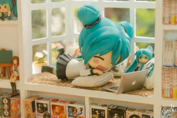 粘土人 #261 VOCALOID 初音未来 浴衣版