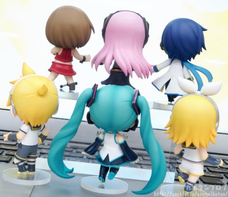 迷你黏土人 初音未来 りにゅーある VOCALOID 初音未来 V3 