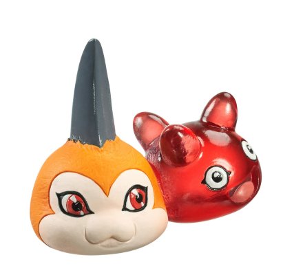 デジコレ デジタルモンスター デジコレ DATA2 数码暴龙大冒险 プニモン&ツノモン 