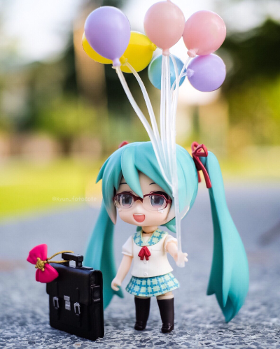 粘土人 #381-b VOCALOID 初音未来 水手服Ver. 特别配色