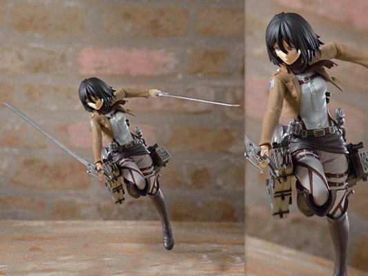PM 手办 进击的巨人 ミカサ・アッカーマン 立体机动Ver. 