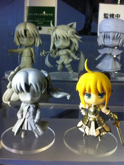 迷你黏土人 フェイト／アンリミテッドコード Saber・Lily 