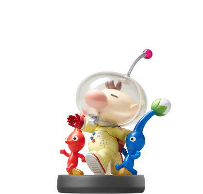 amiibo 任天堂明星大乱斗 欧力马队长&黄色皮克敏&蓝色皮克敏&红色皮克敏