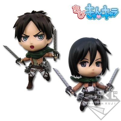 ちびきゅんｷｬﾗ 一番赏 进击的巨人～飞べ!调査兵団!!～ 进击的巨人 艾连・叶卡 