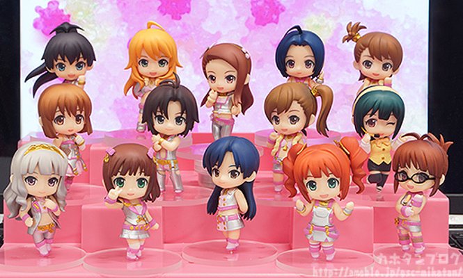 迷你黏土人 偶像大师2 双海亜美 百万梦想ver. 